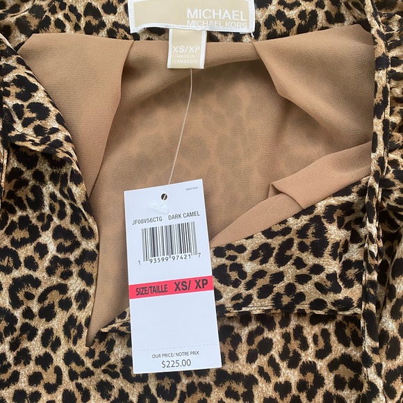Michael Kors Leopard Dress In XS - Picture 3 of 5